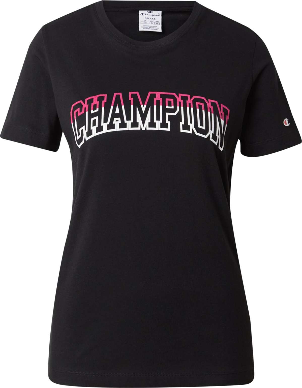 Tričko Champion Authentic Athletic Apparel pink / černá / bílá