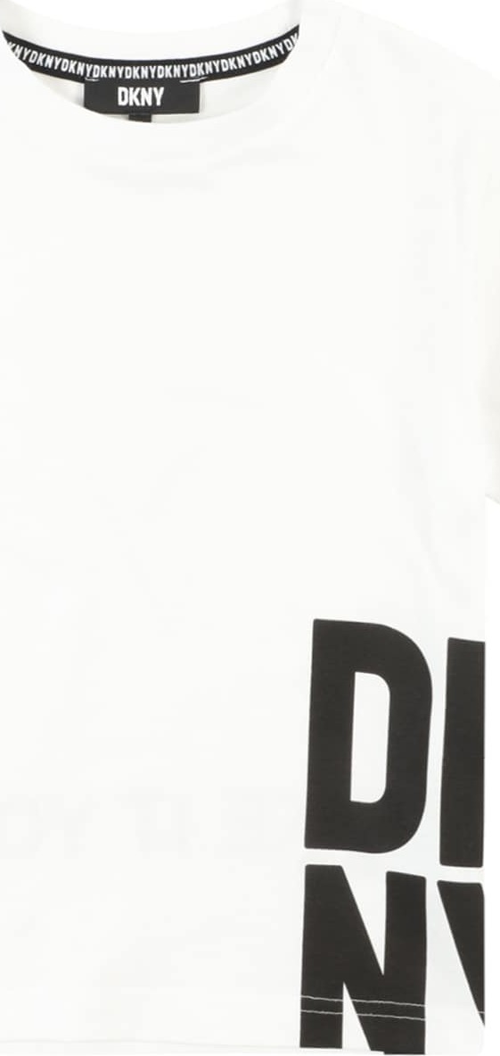 Tričko DKNY černá / bílá