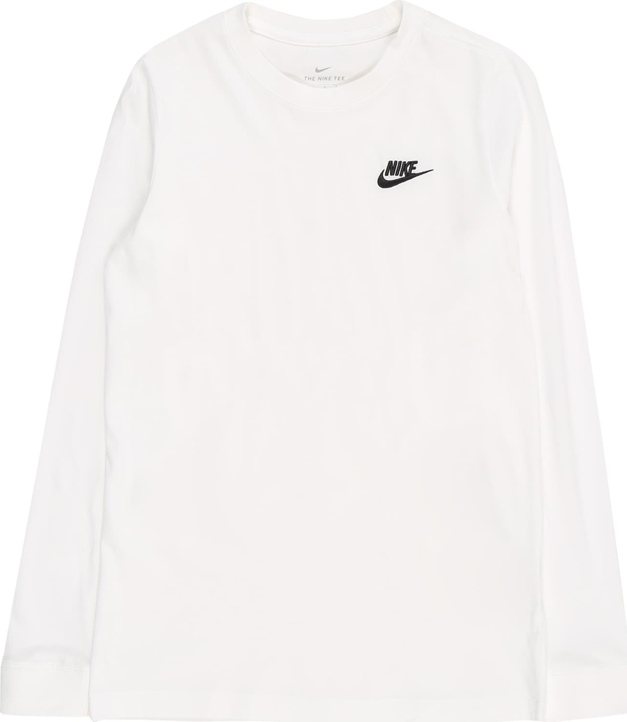 Tričko 'Futura' Nike Sportswear černá / bílá