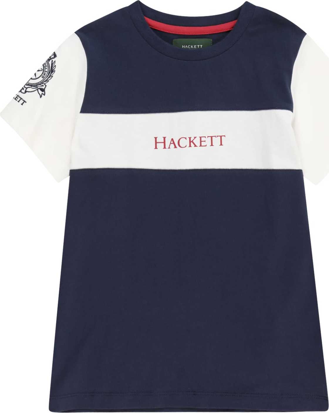 Tričko 'HERITAGE' Hackett London námořnická modř / červená / bílá