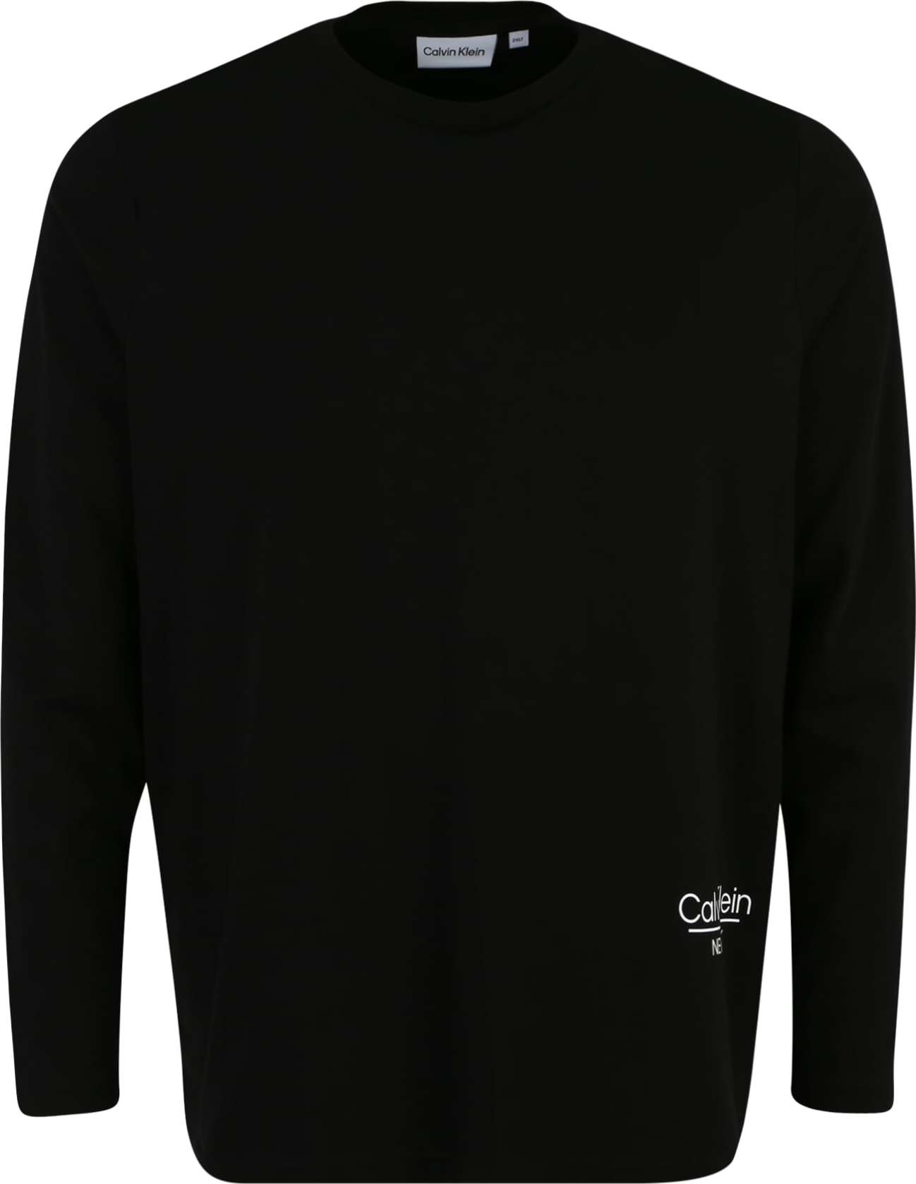 Tričko 'New York' Calvin Klein Big & Tall černá / bílá