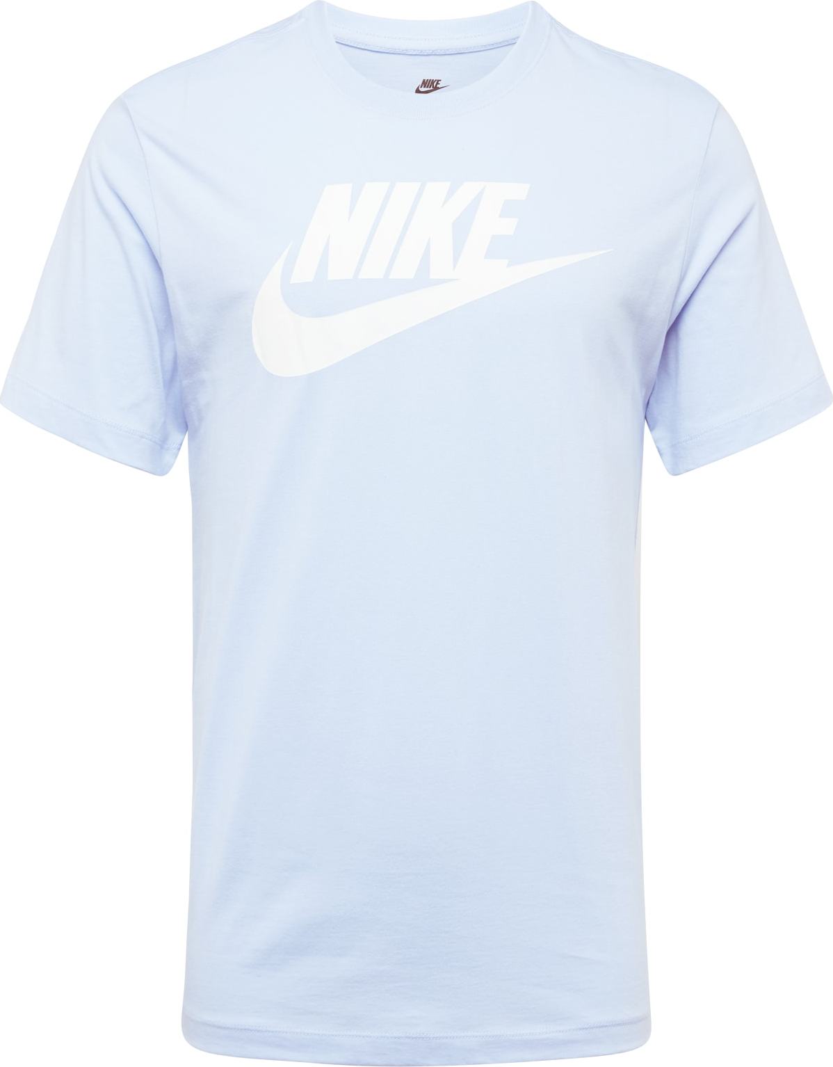 Tričko Nike Sportswear světlemodrá / bílá