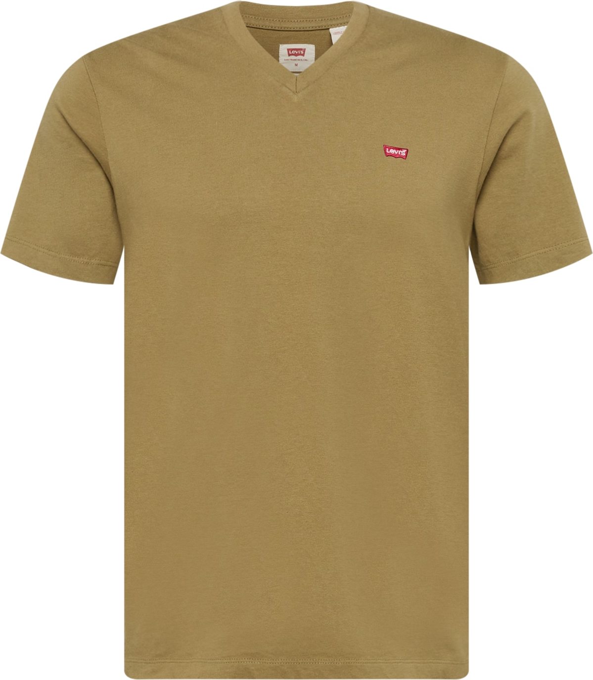 Tričko 'ORIGINAL HM VNECK NEUTRALS' Levis olivová