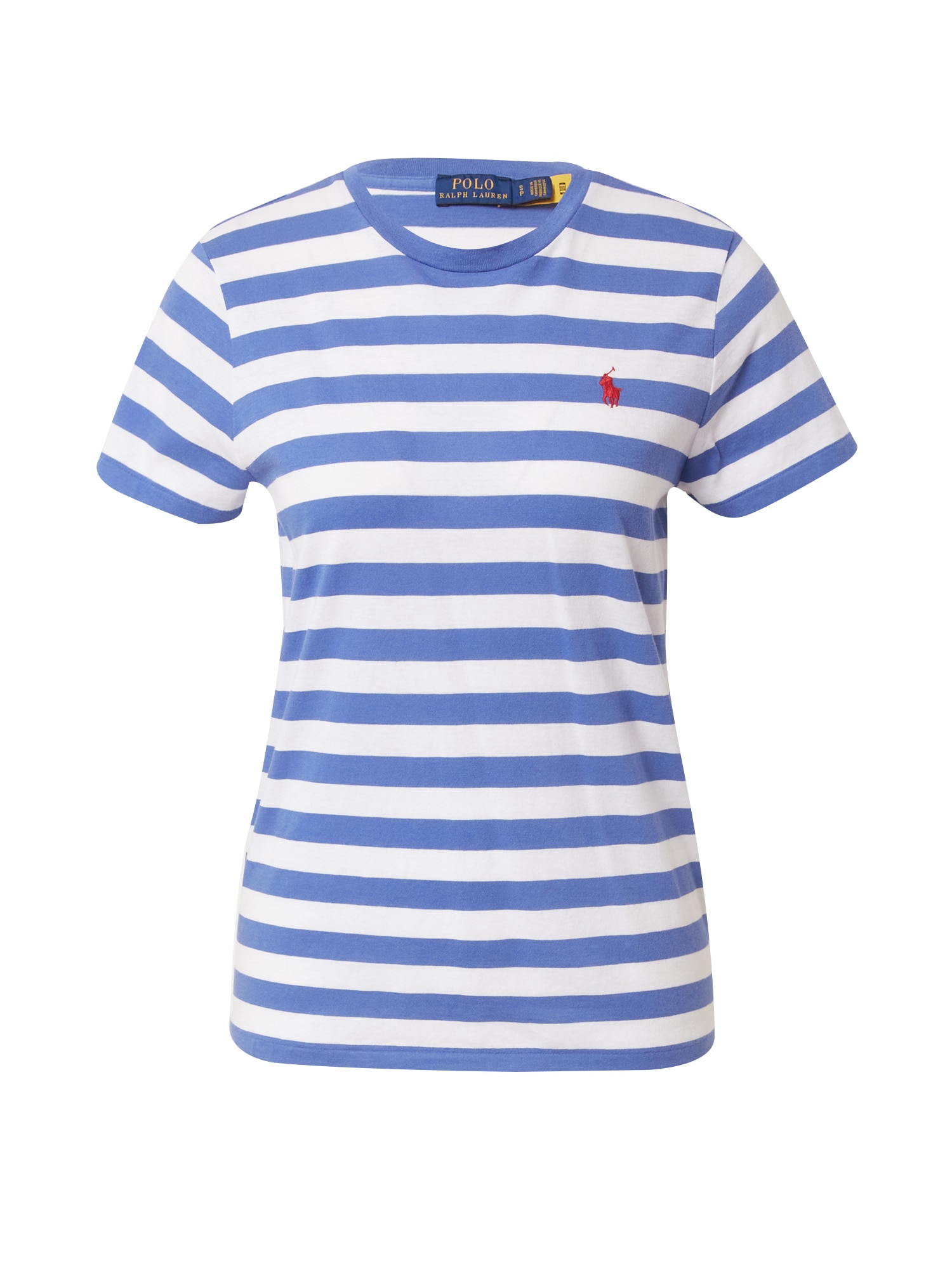 Tričko Polo Ralph Lauren nebeská modř / červená / bílá