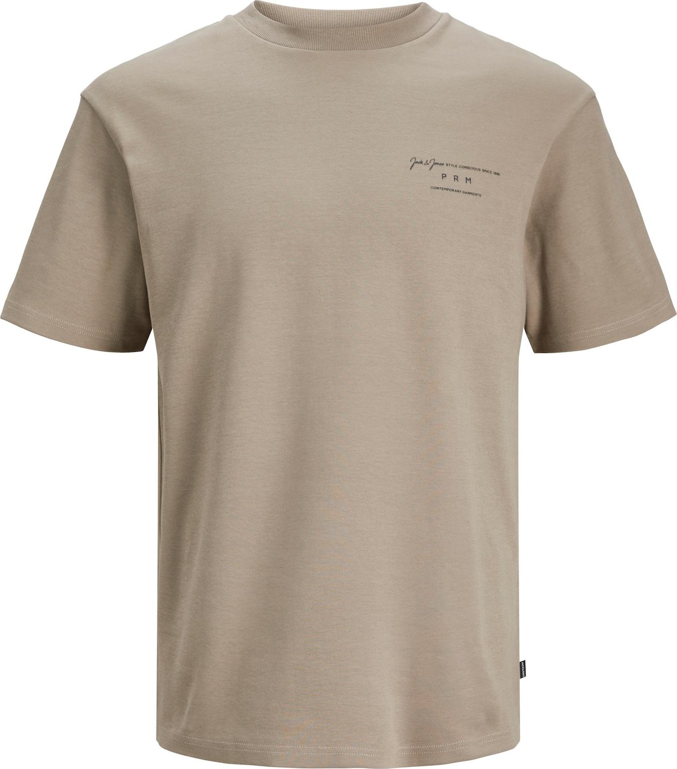 Tričko 'SANCHEZ' jack & jones světle hnědá / černá