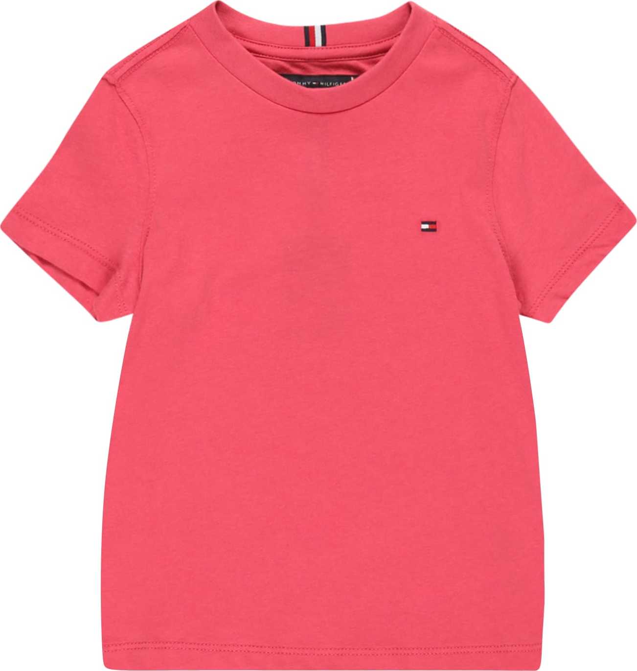 Tričko Tommy Hilfiger pink