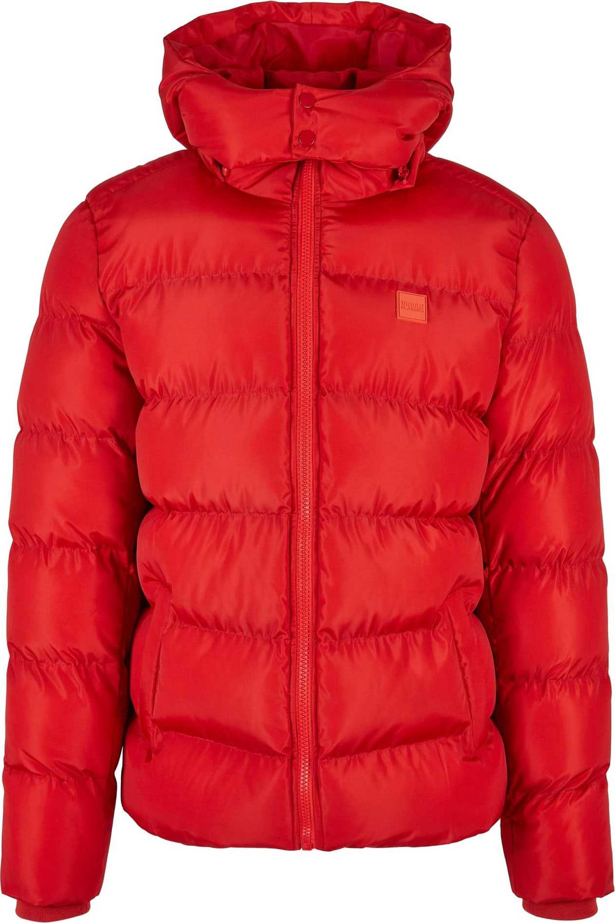 Zimní bunda Urban Classics oranžově červená