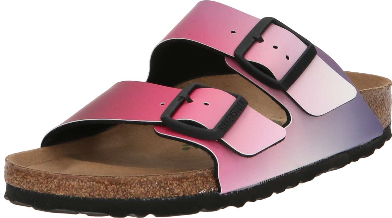 Pantofle Birkenstock fialová / pink