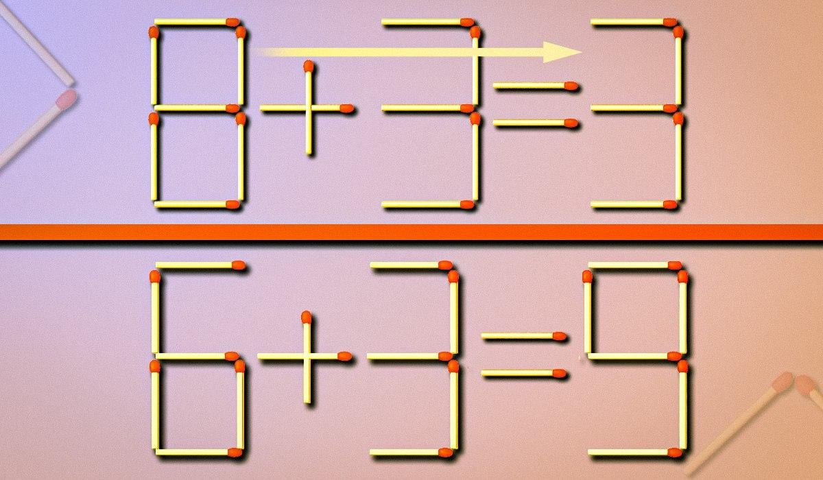Hvilket match skal trækkes for at lighed bliver korrekt: en IQ-quiz