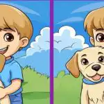 IQ-test: Find 3 forskelle på billedet af en dreng og