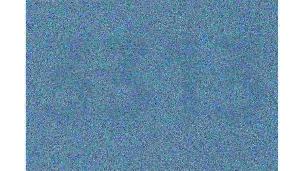 Optisk illusion af et skjult tal skjult i linjemønstre