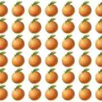 Et puslespil for dem med perfekt syn: Du skal finde en appelsin på 4 sekunder. Et puslespil for dem med perfekt syn: Du skal finde