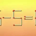 Du skal kun flytte en tændstik på 10 sekunder: en