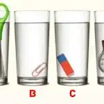 En gåde for rigtige genier: På 10 sekunder skal du gætte, hvilket glas der er mest vand i. En gåde for rigtige genier: På 10 sekunder skal du