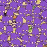 Et puslespil for genier: kun få finder en fisk blandt