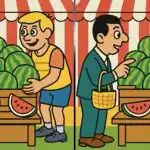 IQ-test: Find 3 forskelle i et billede af en mand