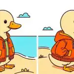 IQ-test: Find 3 forskelle på et billede af en and