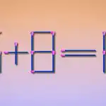 Hvilken tændstik og hvor den skal flyttes for at gøre lighed korrekt: en simpel IQ-test Hvilken tændstik og hvor den skal flyttes for at gøre